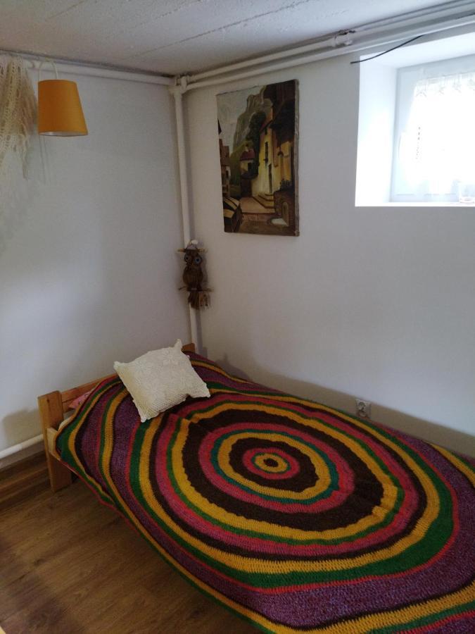 Rustykalny apartament w suterenie Siemiatycze Bagian luar foto
